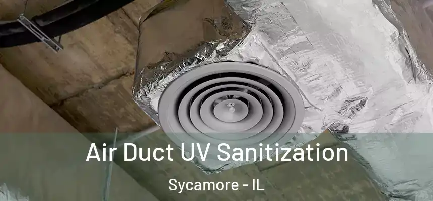  Air Duct UV Sanitization Sycamore - IL