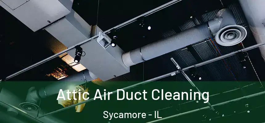  Attic Air Duct Cleaning Sycamore - IL